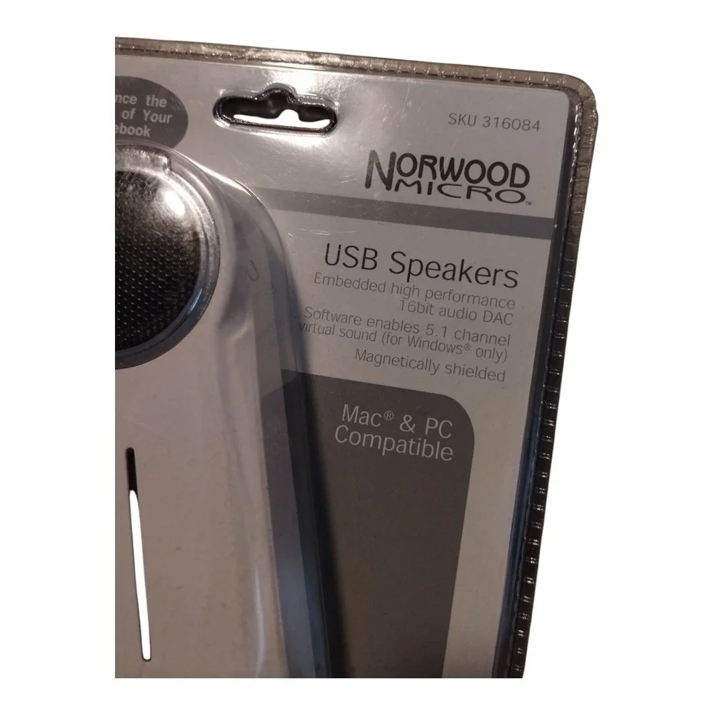 Norwood Micro USB Speaker Embedded High Performance 16bit Audio Dac Mac‎ & PC